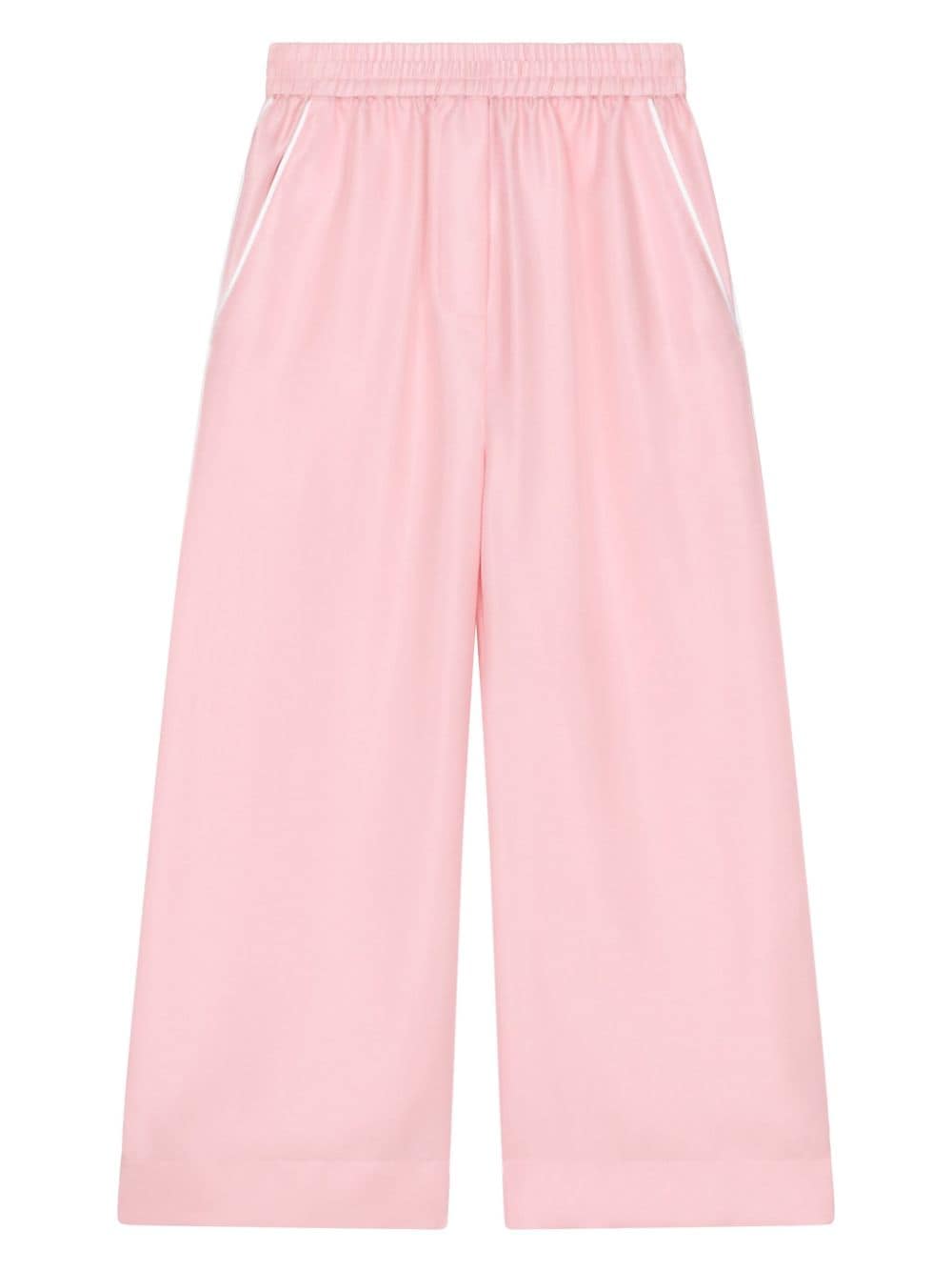 Dolce & Gabbana Kids wide-leg silk trousers - Pink von Dolce & Gabbana Kids