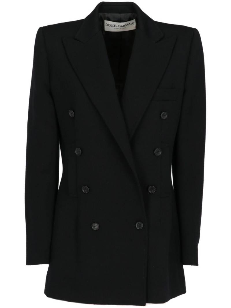 Dolce & Gabbana Pre-Owned 1990s double-breasted blazer - Black von Dolce & Gabbana Pre-Owned