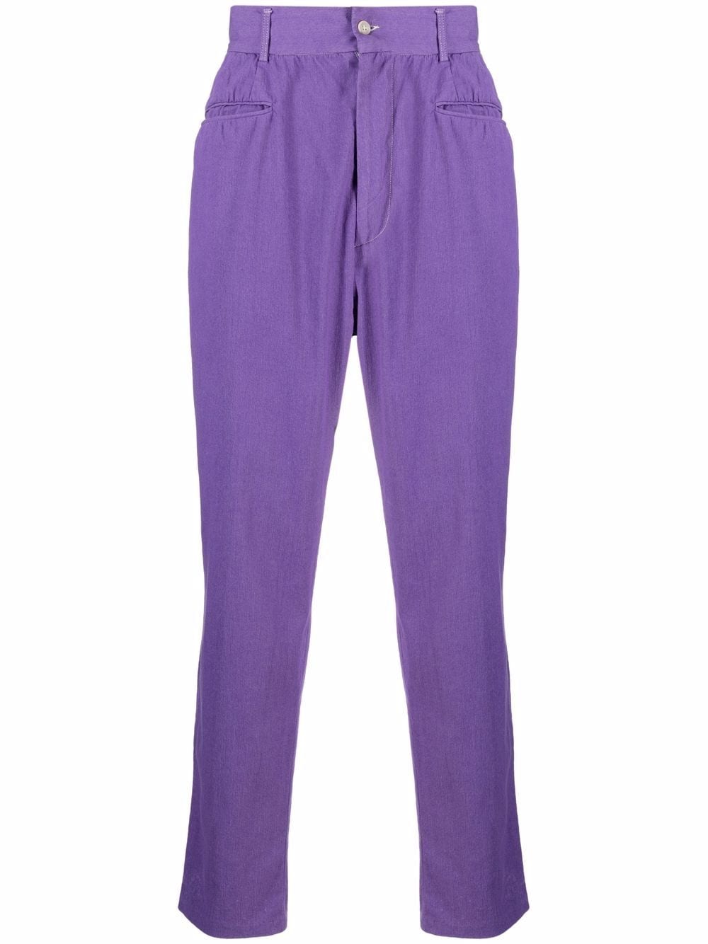 Dolce & Gabbana Pre-Owned 1990s high-waist trousers - Purple von Dolce & Gabbana Pre-Owned