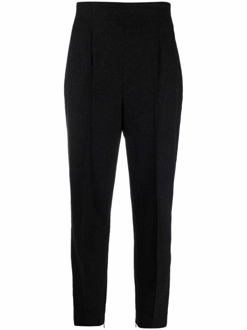 Dolce & Gabbana Pre-Owned 1990s high-waisted tapered trousers - Grey von Dolce & Gabbana Pre-Owned