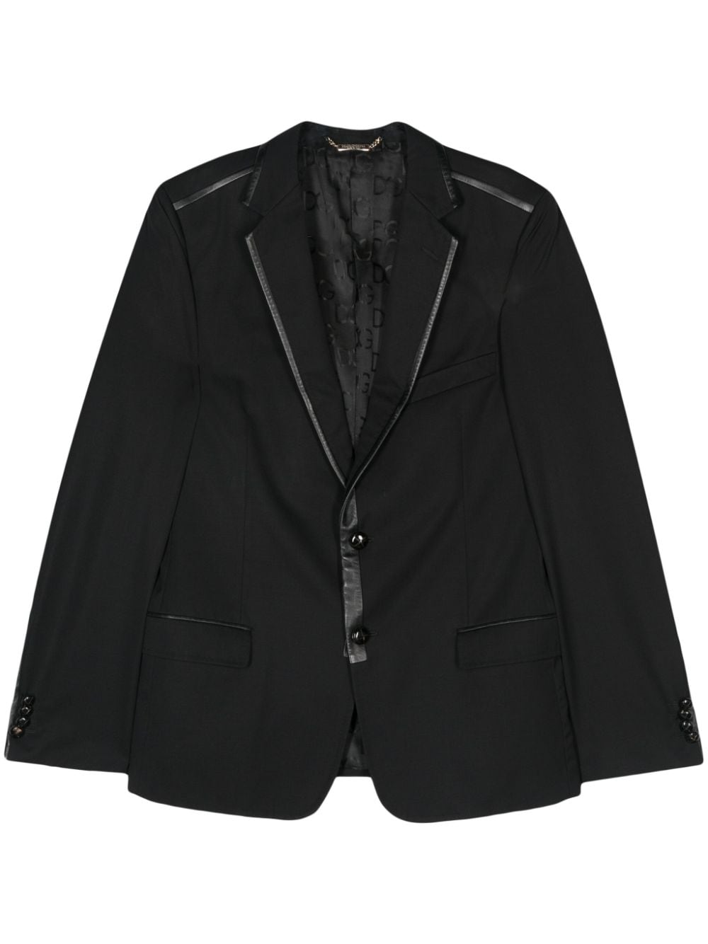 Dolce & Gabbana Pre-Owned 2000 single-breasted blazer - Black von Dolce & Gabbana Pre-Owned