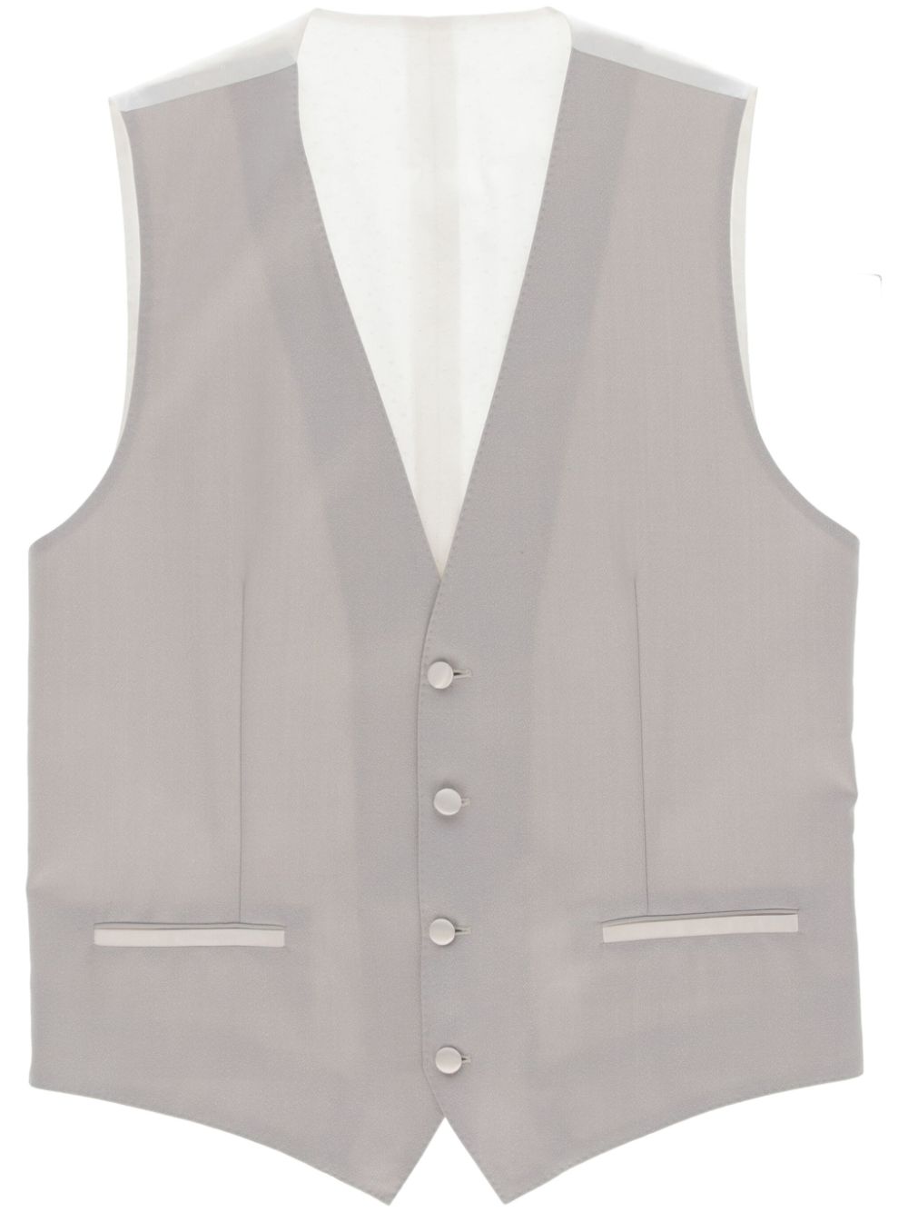 Dolce & Gabbana Pre-Owned 2000 single-breasted waistcoat - Grey von Dolce & Gabbana Pre-Owned