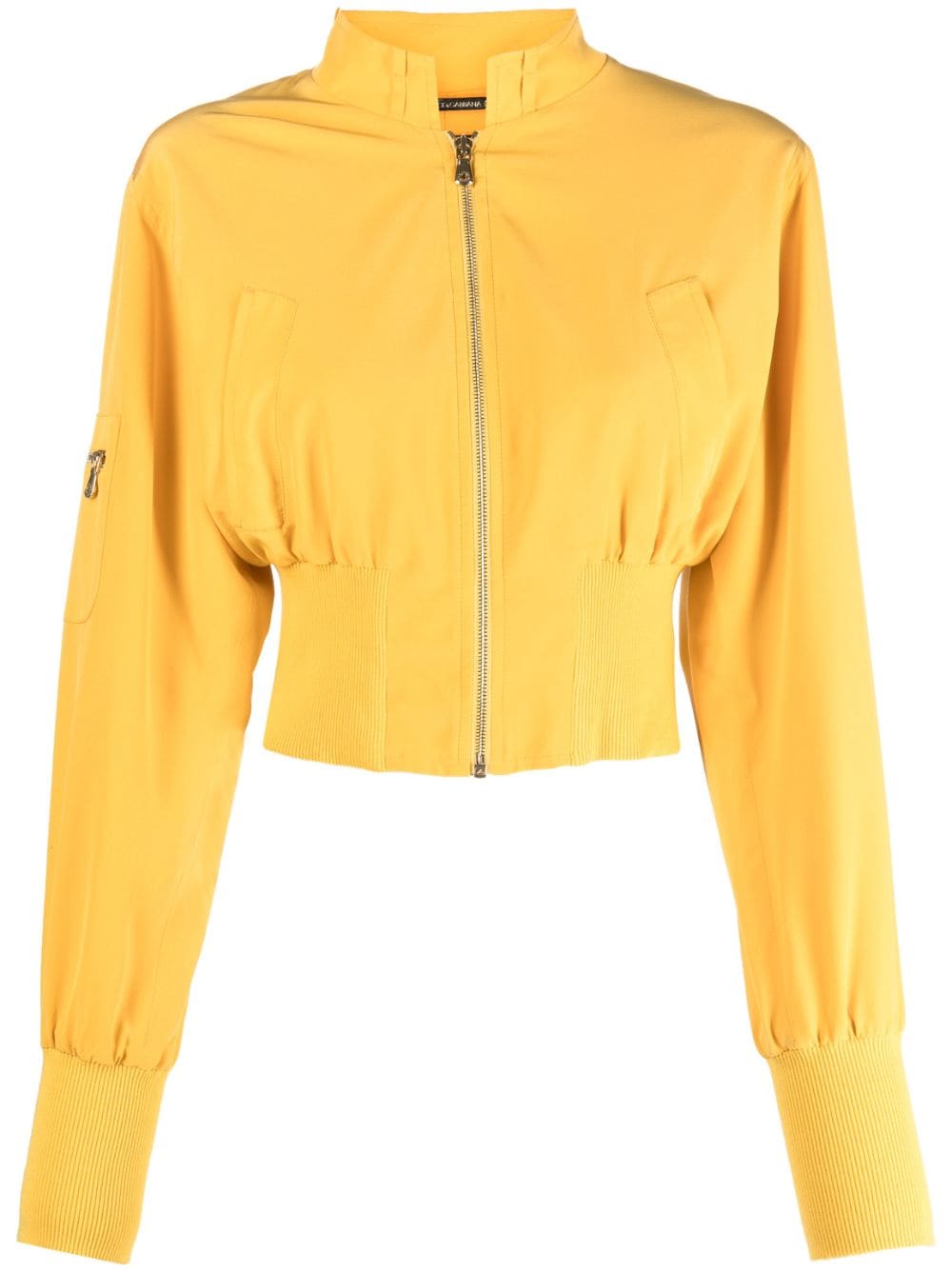 Dolce & Gabbana Pre-Owned 2000s bomber jacket - Yellow von Dolce & Gabbana Pre-Owned