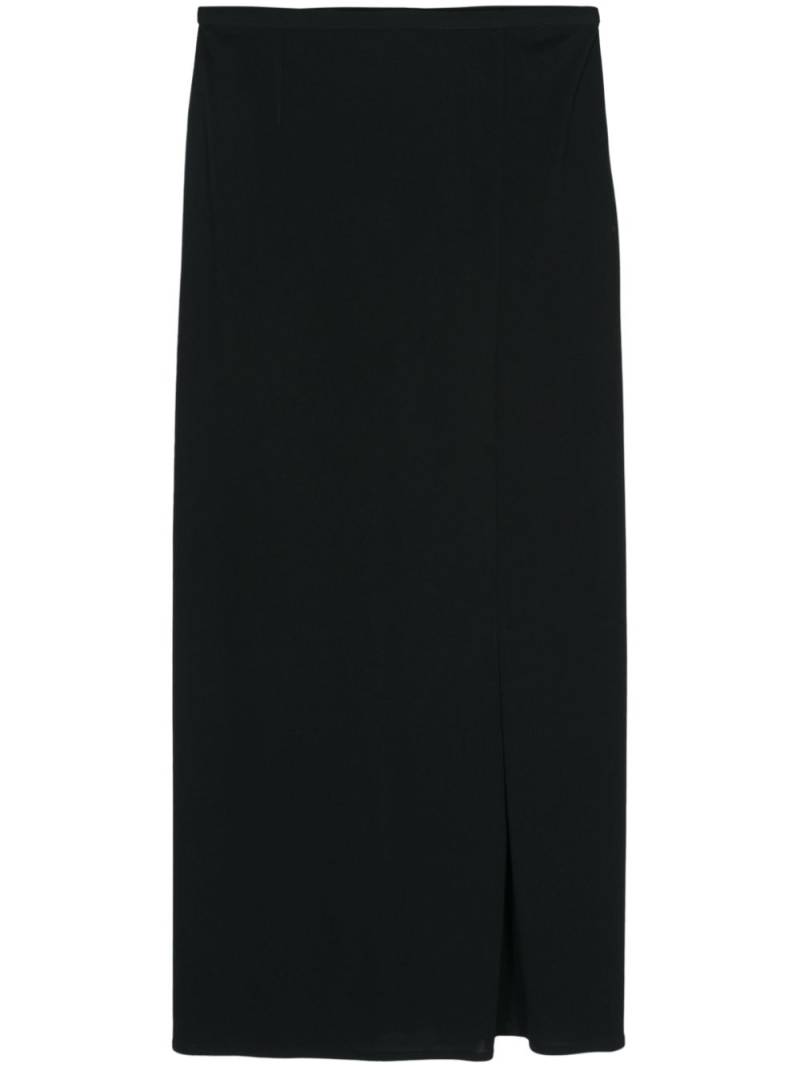 Dolce & Gabbana Pre-Owned 2000s mid-rise crepe pencil skirt - Black von Dolce & Gabbana Pre-Owned