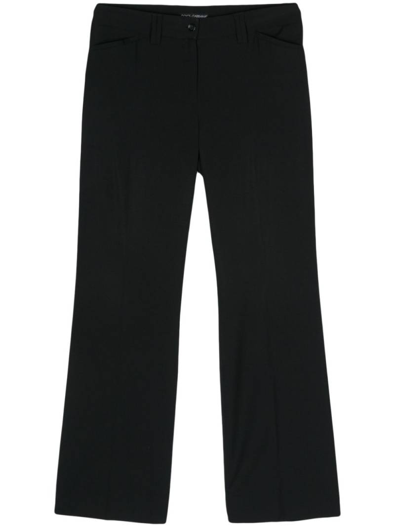 Dolce & Gabbana Pre-Owned 2000s straight-leg tailored trousers - Black von Dolce & Gabbana Pre-Owned