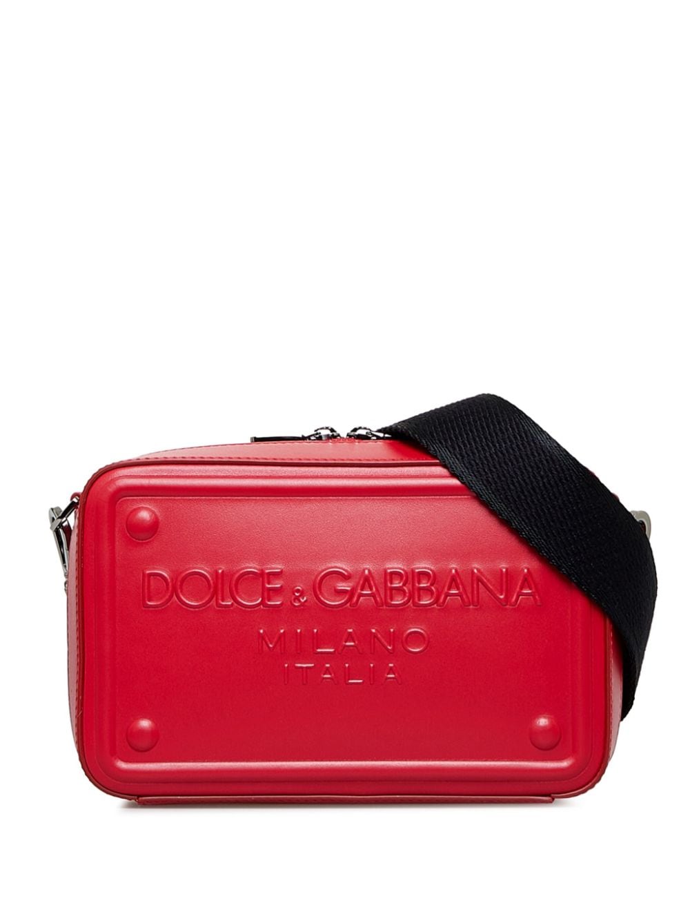 Dolce & Gabbana Pre-Owned 2010-2022 logo-embossed cross body bag - Red von Dolce & Gabbana Pre-Owned