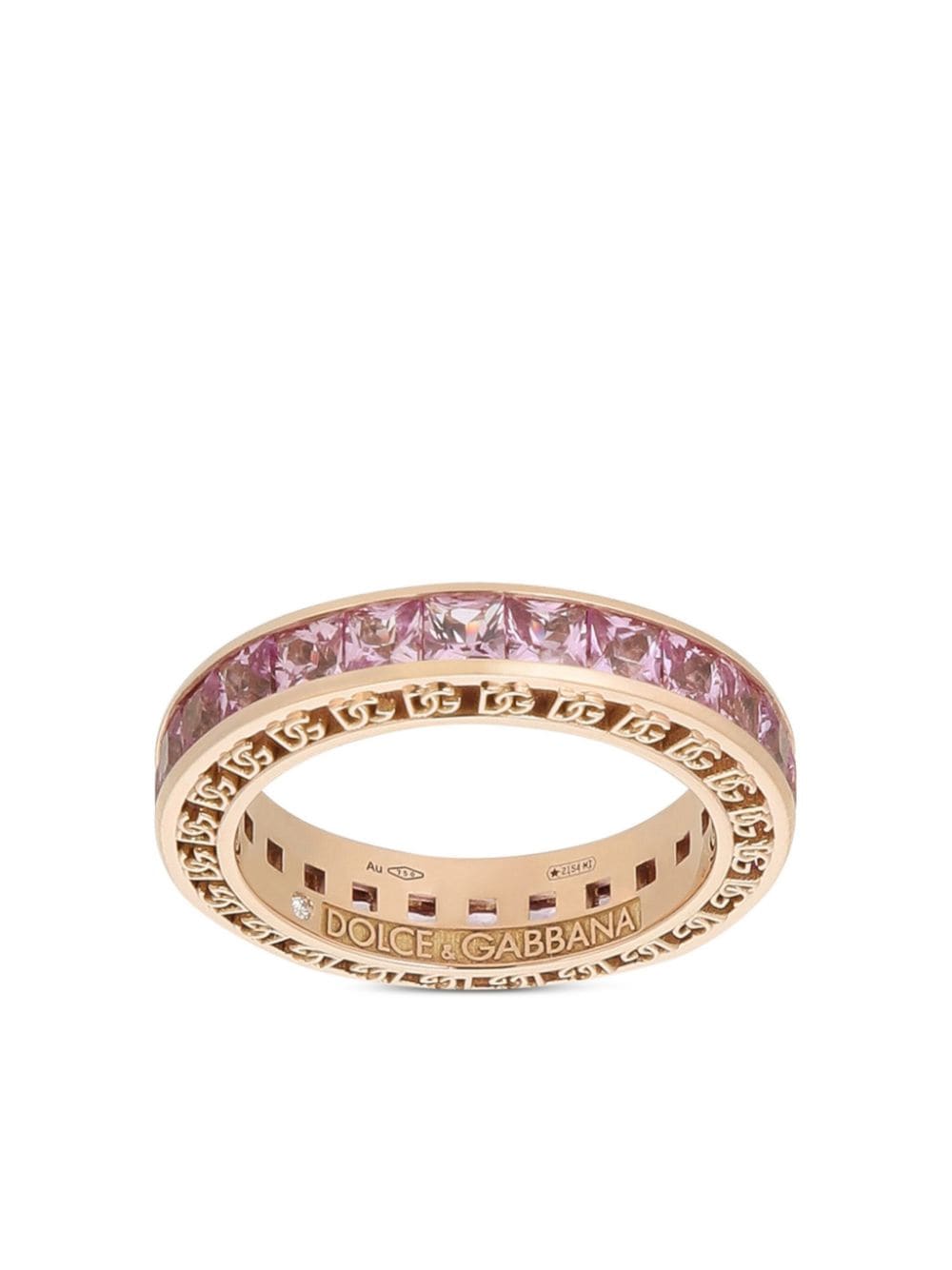 Dolce & Gabbana 18kt yellow gold Anna sapphire ring von Dolce & Gabbana