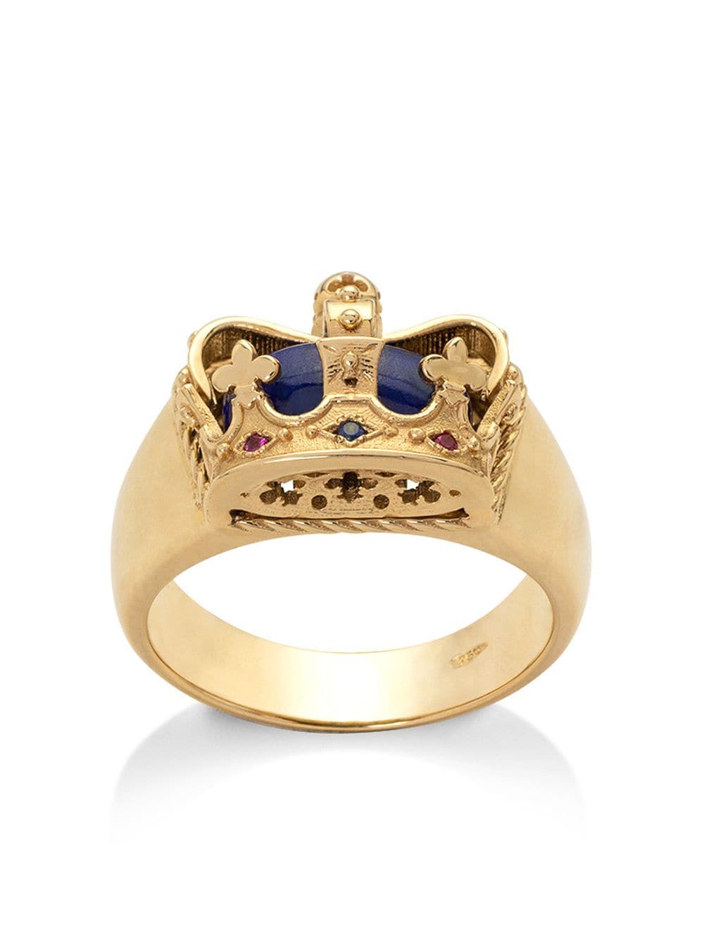 Dolce & Gabbana 18kt yellow gold crown ring von Dolce & Gabbana