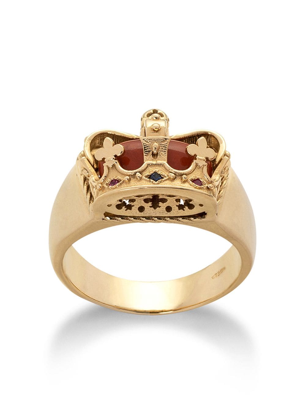 Dolce & Gabbana 18kt yellow gold crown ring von Dolce & Gabbana