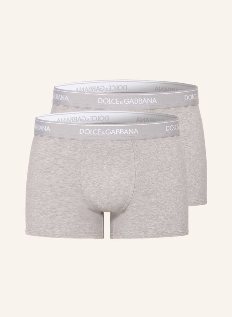 Dolce & Gabbana 2er-Pack Boxershorts grau von Dolce & Gabbana