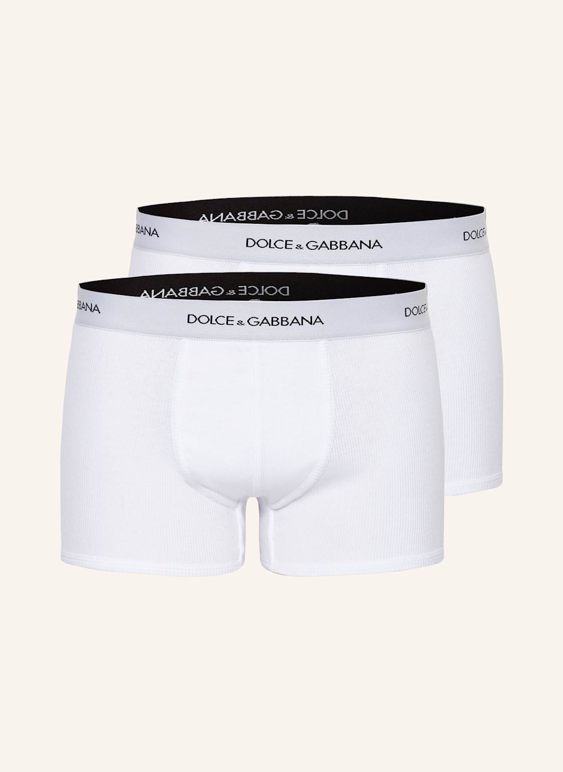 Dolce & Gabbana 2er-Pack Boxershorts weiss von Dolce & Gabbana