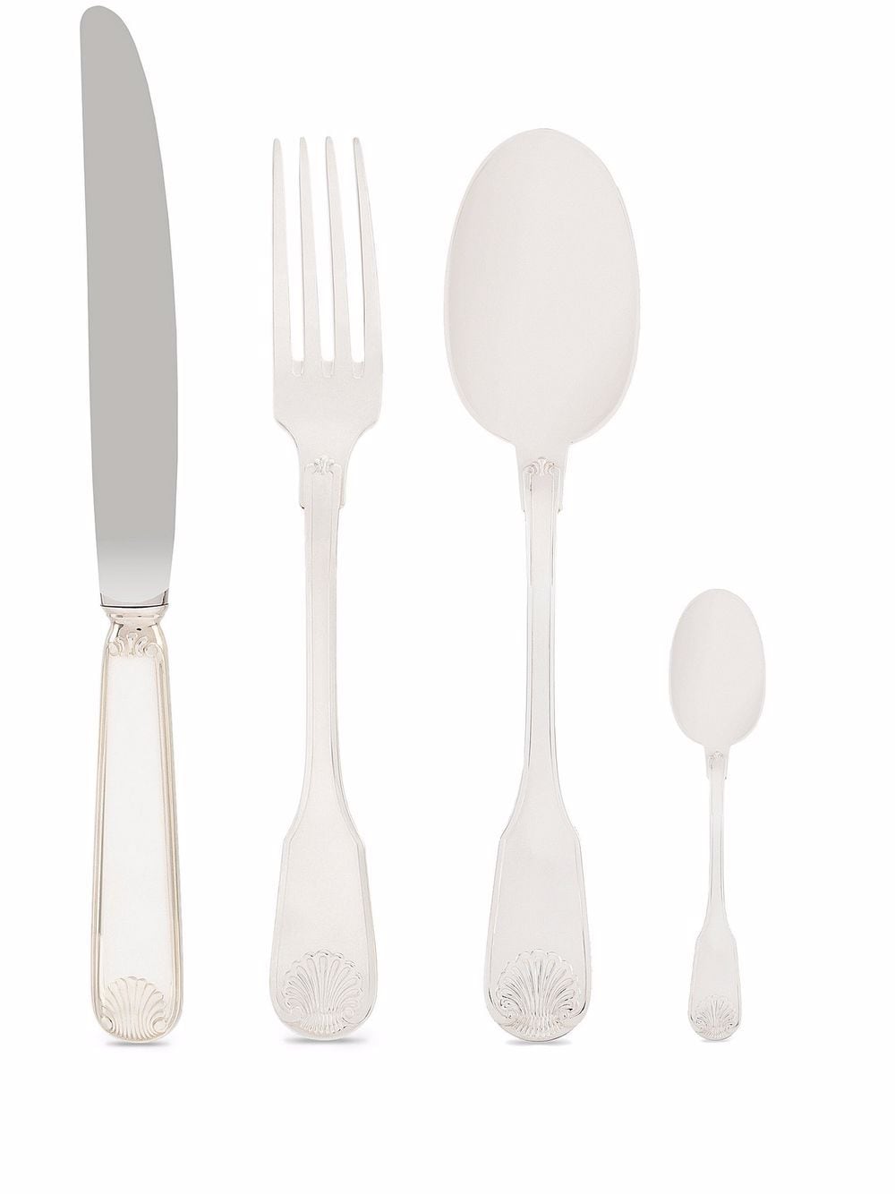 Dolce & Gabbana 4 piece cutlery set - Silver von Dolce & Gabbana