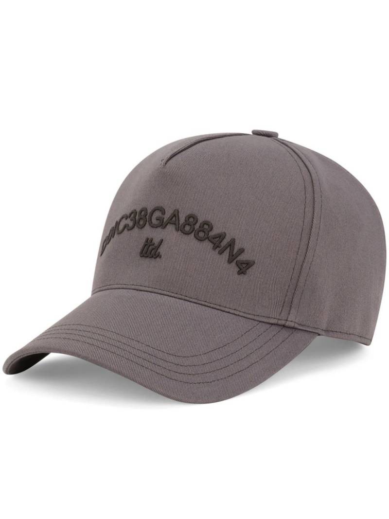 Dolce & Gabbana 5 Spicchi baseball cap - Grey von Dolce & Gabbana