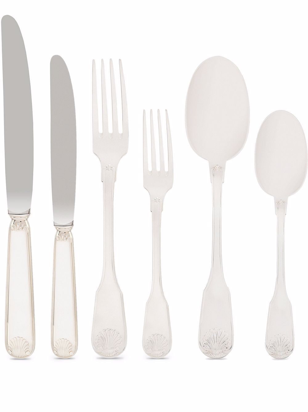 Dolce & Gabbana 6 piece cutlery set - Silver von Dolce & Gabbana