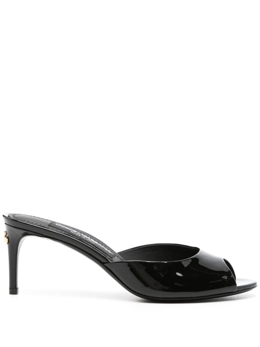 Dolce & Gabbana 65mm leather pumps - Black von Dolce & Gabbana