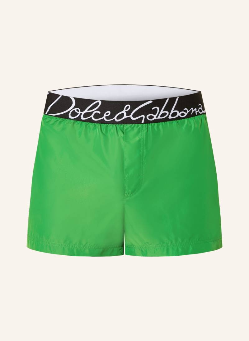 Dolce & Gabbana Badeshorts gruen von Dolce & Gabbana