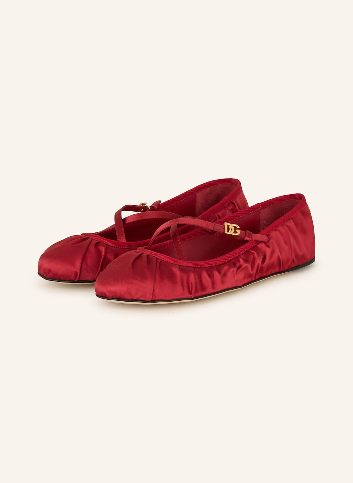 Dolce & Gabbana Ballerinas rot von Dolce & Gabbana