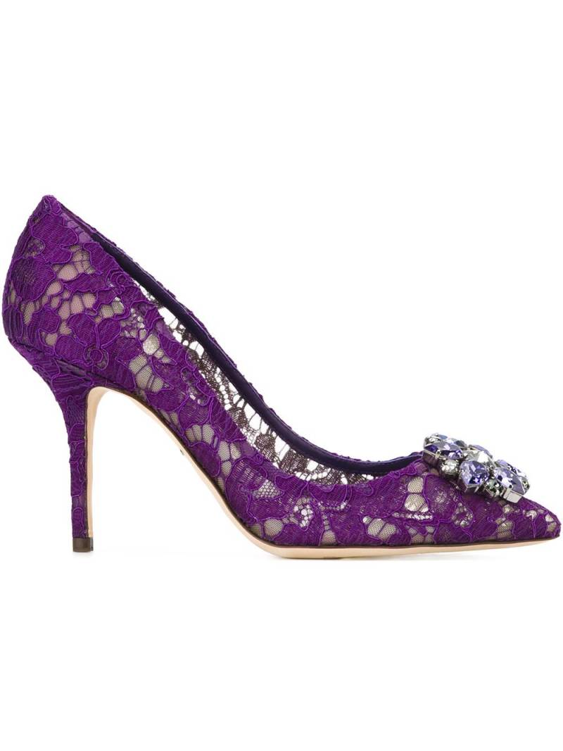 Dolce & Gabbana 'Bellucci' pumps - Purple von Dolce & Gabbana