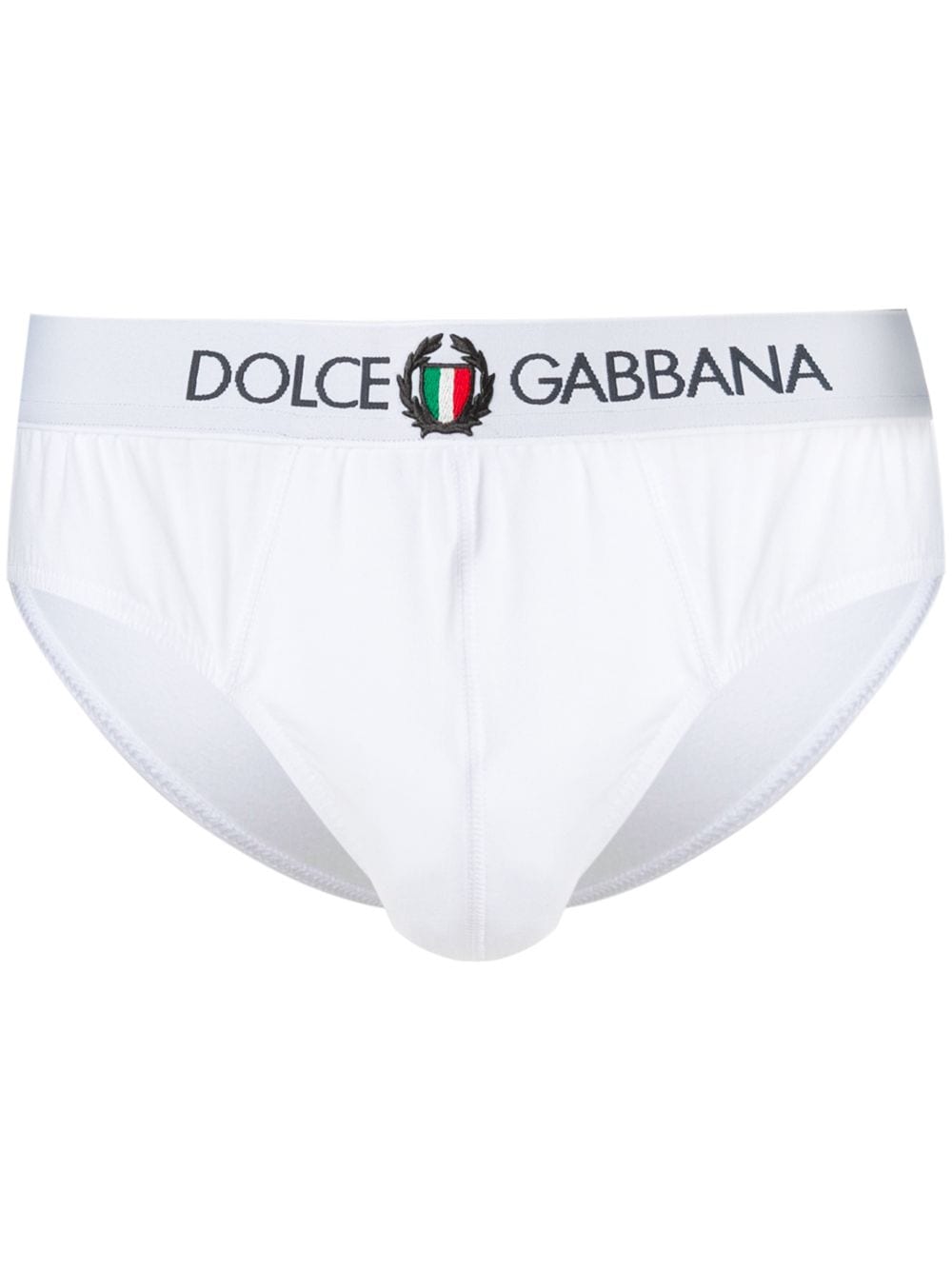 Dolce & Gabbana Brando-fit briefs - White von Dolce & Gabbana