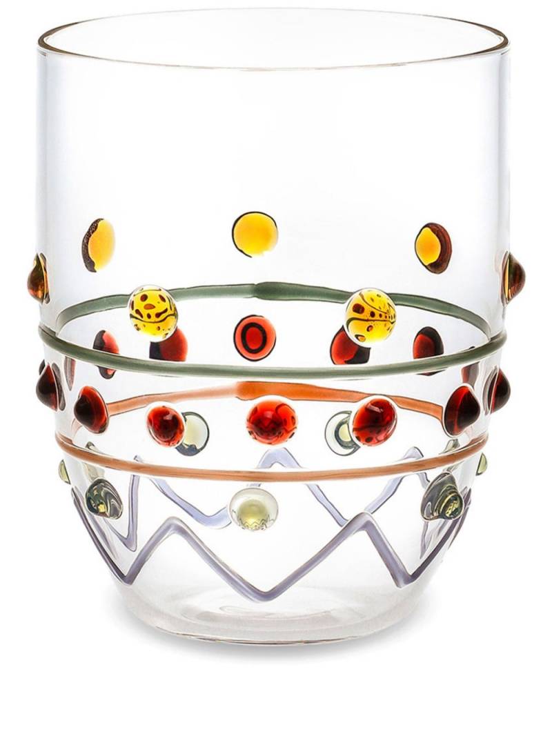 Dolce & Gabbana Carretto Murano water glass - White von Dolce & Gabbana