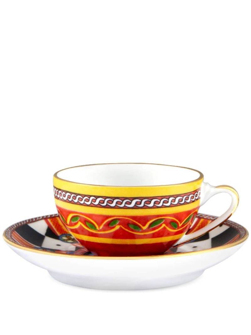 Dolce & Gabbana Carretto Siciliano espresso set - Yellow von Dolce & Gabbana