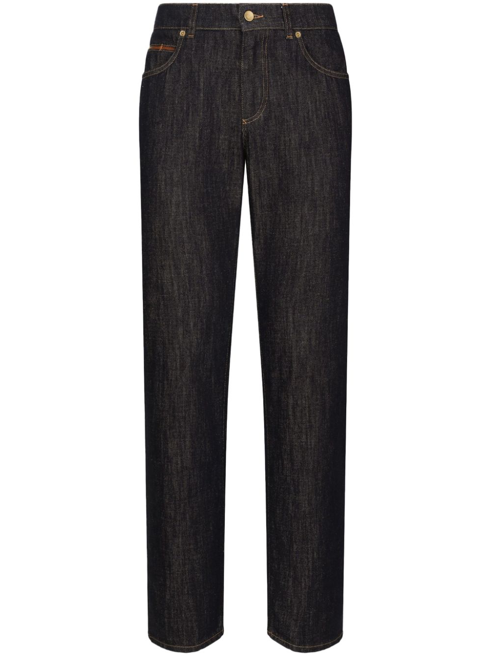 Dolce & Gabbana Classic straight-leg jeans - Black von Dolce & Gabbana