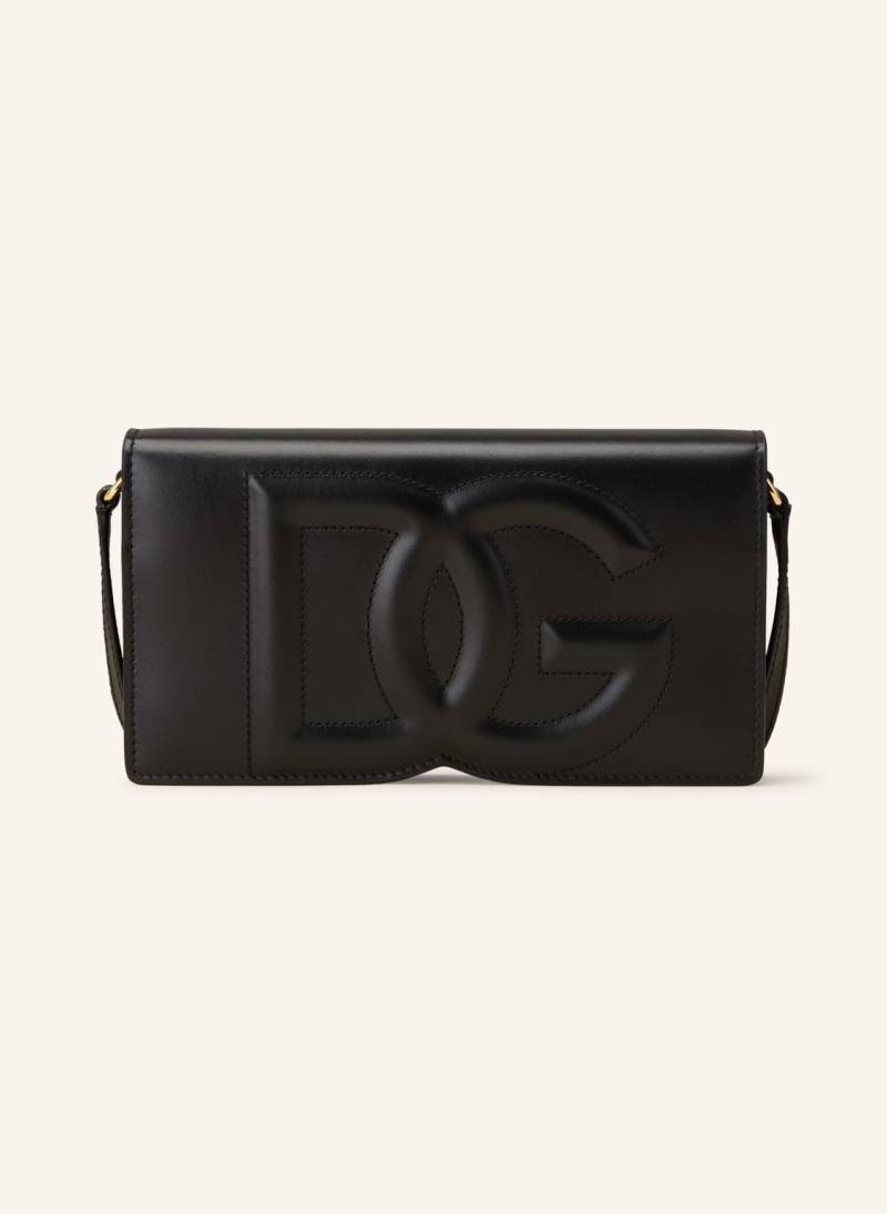 Dolce & Gabbana Clutch Dg Logo schwarz von Dolce & Gabbana