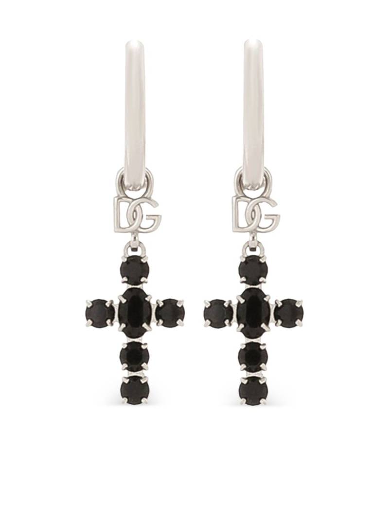 Dolce & Gabbana Creole earrings - Silver von Dolce & Gabbana