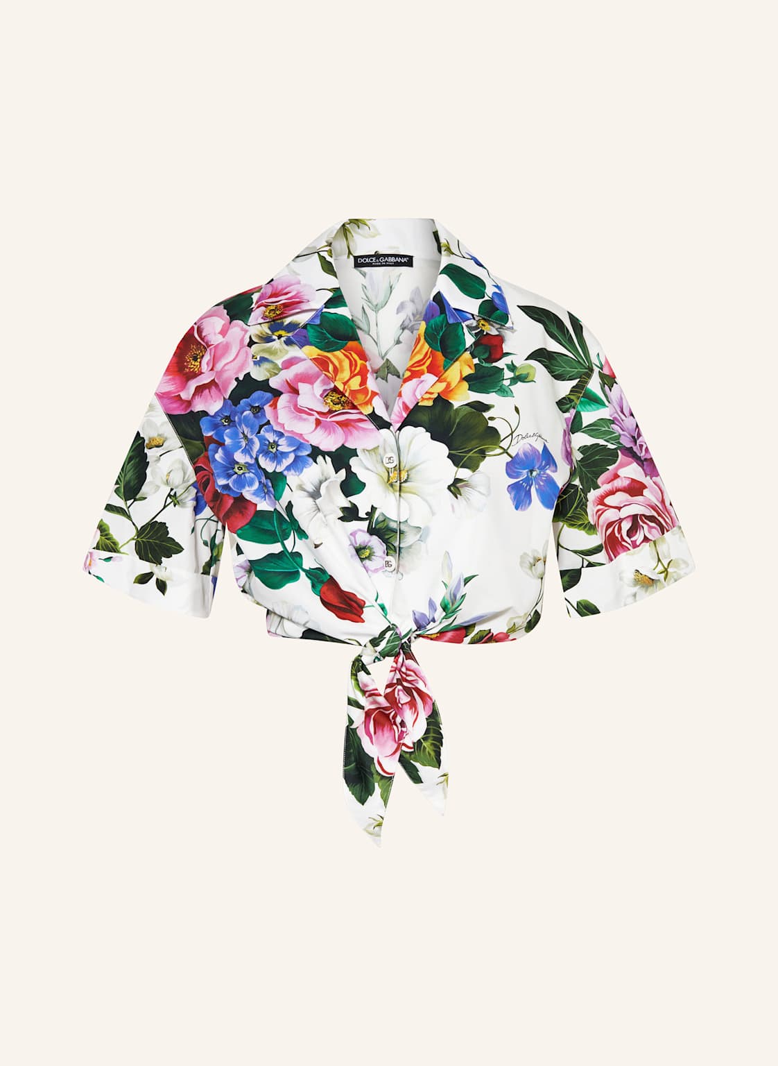 Dolce & Gabbana Cropped-Bluse rosa Dolce & Gabbana Cropped-Bluse rosa von Dolce & Gabbana