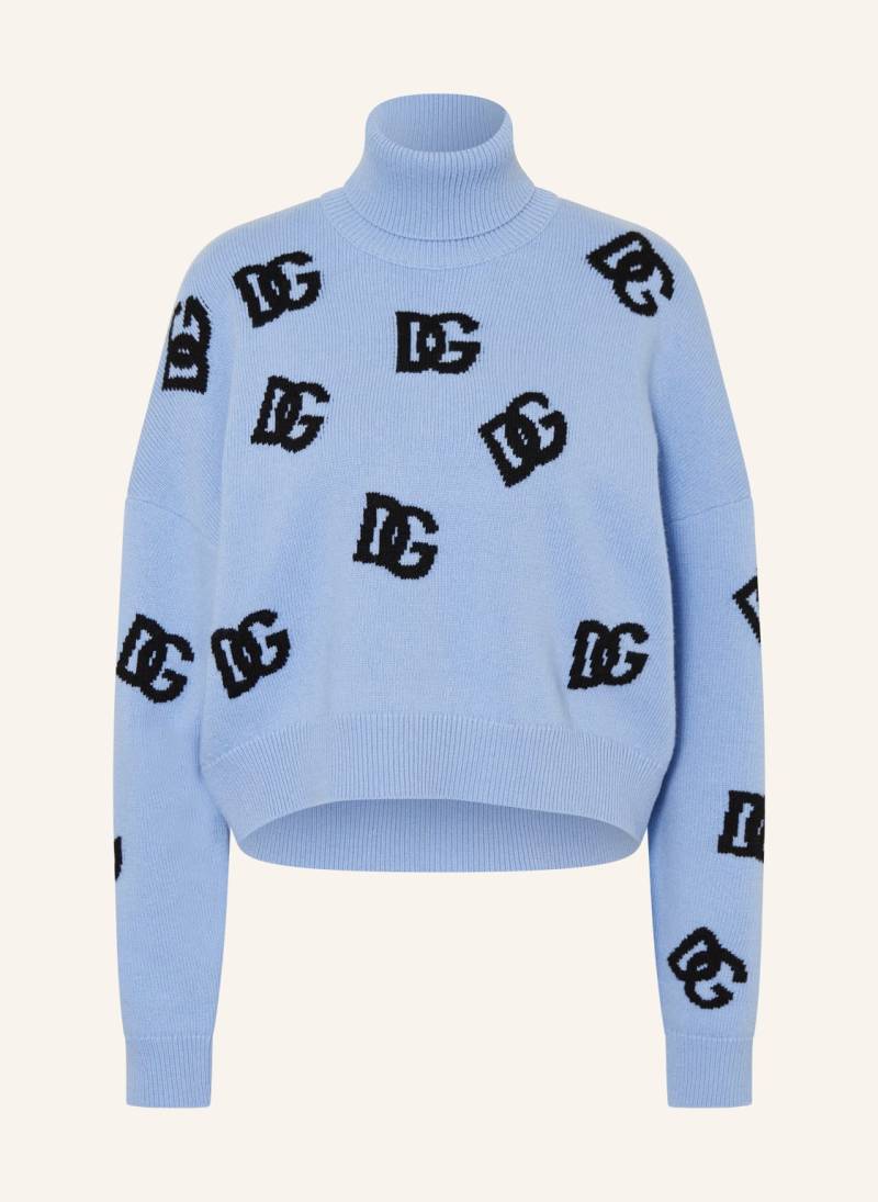 Dolce & Gabbana Cropped-Pullover blau von Dolce & Gabbana