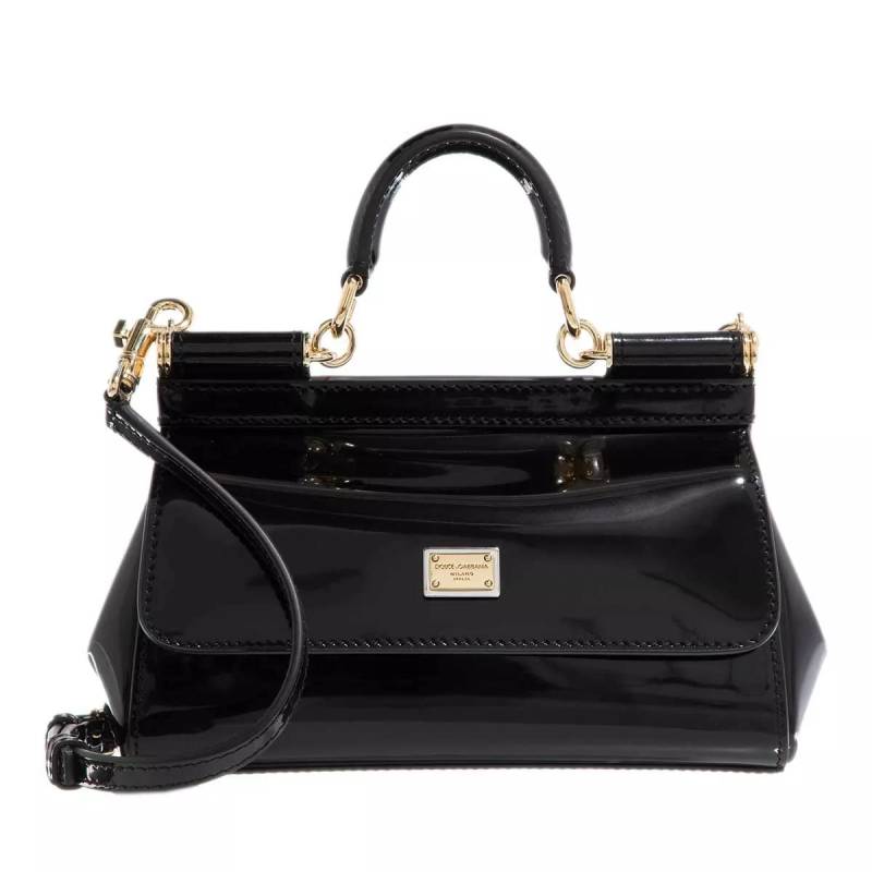 Dolce&Gabbana Schultertasche - Sicily With Handle Shoulder Strap - Gr. unisize - in Schwarz - für Damen von Dolce&Gabbana