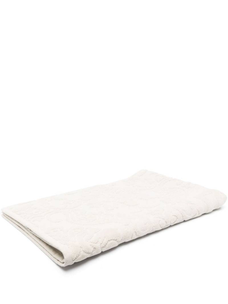 Dolce & Gabbana Crosswise jacquard bath mat - Neutrals von Dolce & Gabbana