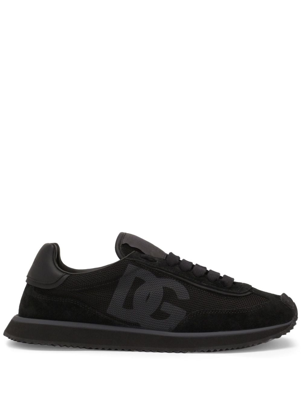 Dolce & Gabbana DG Cushion mixed-material sneakers - Black von Dolce & Gabbana