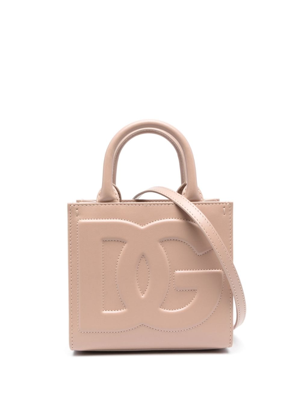 Dolce & Gabbana DG Daily leather tote bag - Neutrals von Dolce & Gabbana