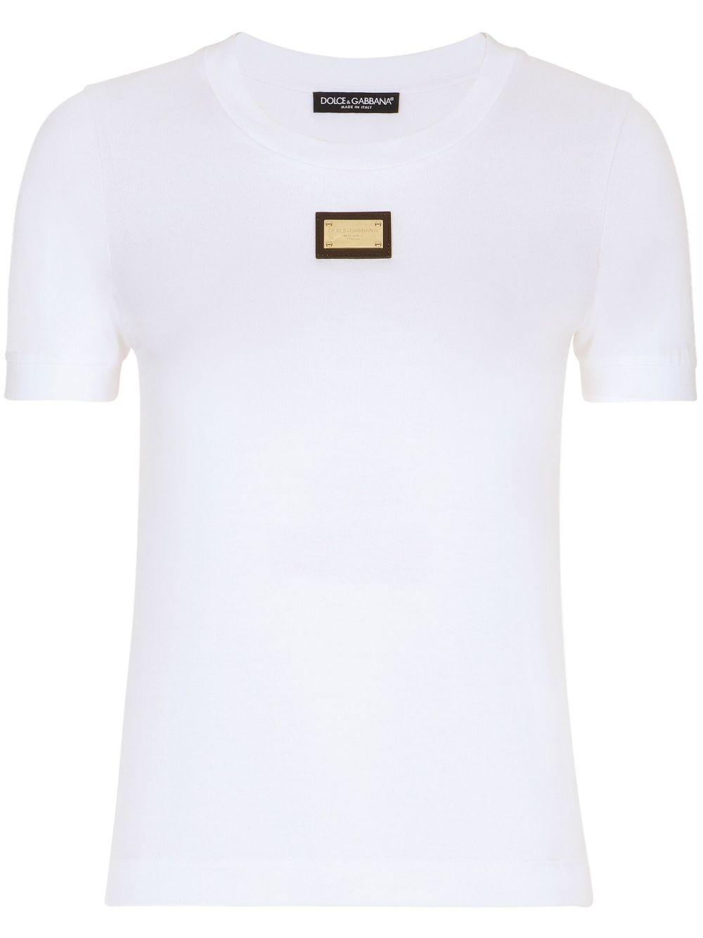 Dolce & Gabbana DG Essentials T-shirt - White von Dolce & Gabbana