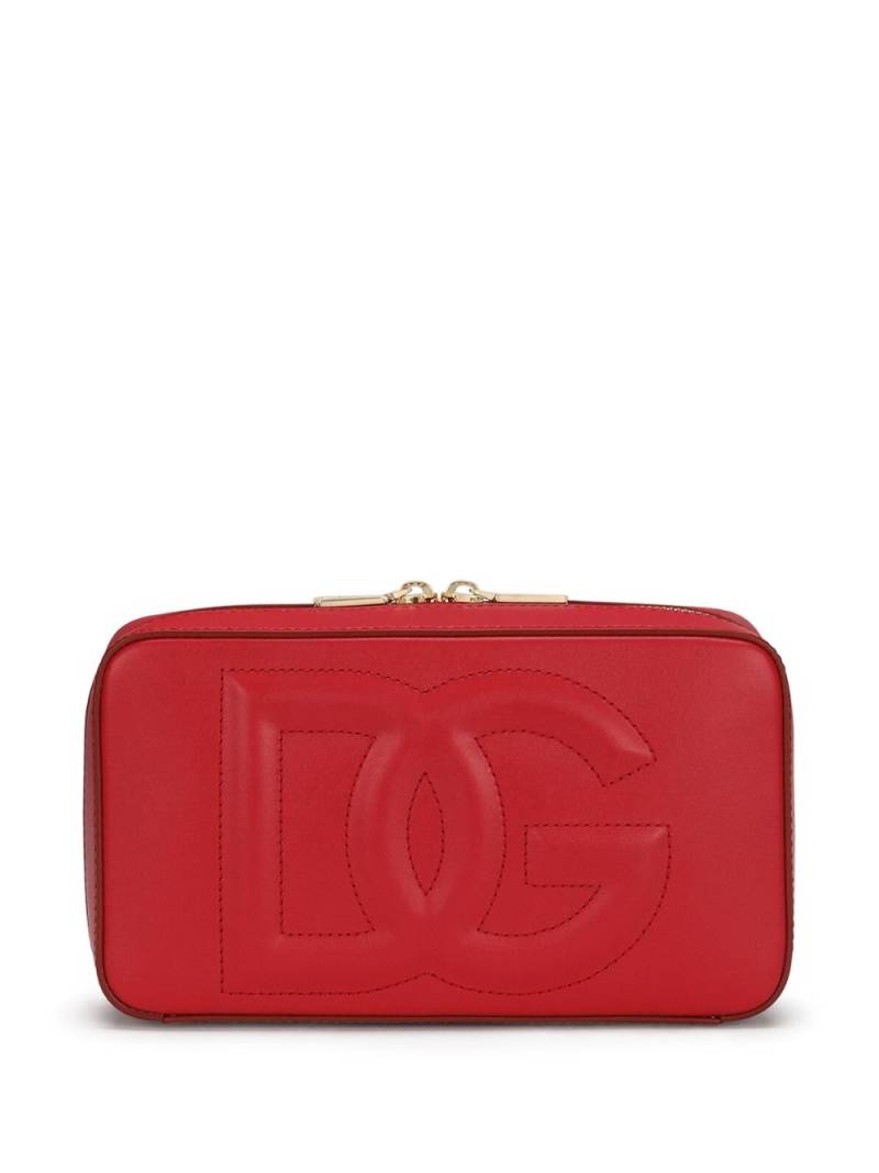 Dolce & Gabbana small DG Logo camera bag - Red von Dolce & Gabbana