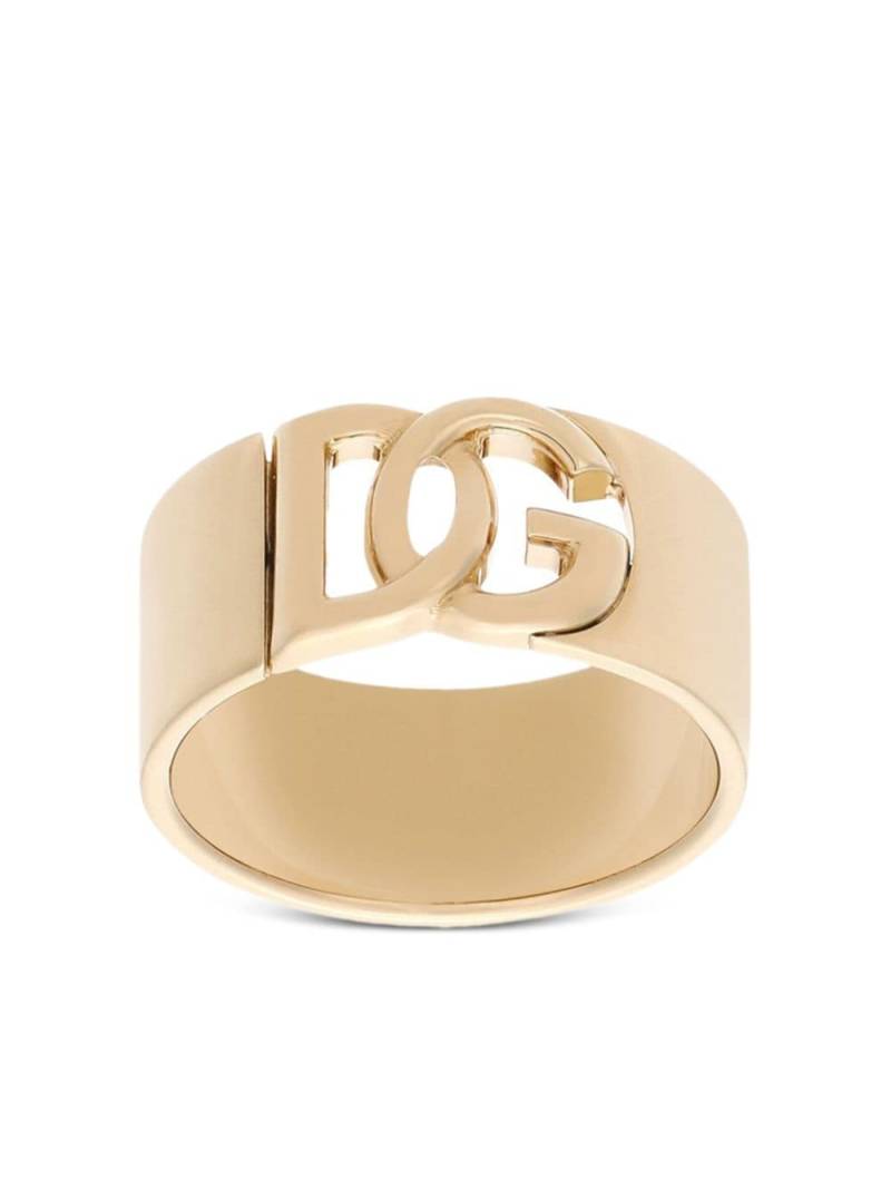 Dolce & Gabbana DG cut-out band ring - Gold von Dolce & Gabbana