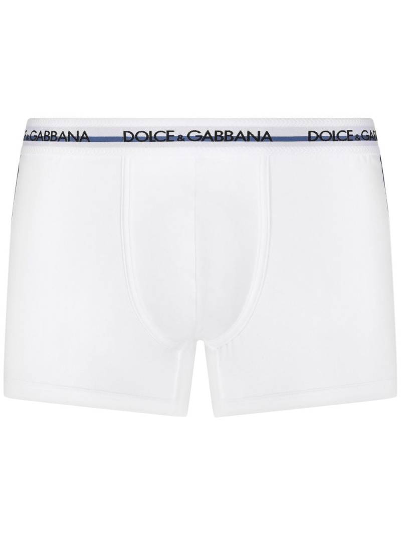 Dolce & Gabbana DG-logo boxer briefs - White von Dolce & Gabbana