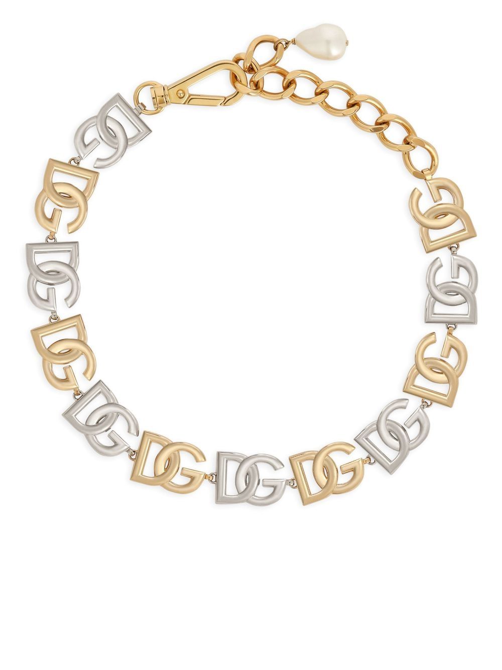 Dolce & Gabbana DG-logo chain necklace - Gold von Dolce & Gabbana