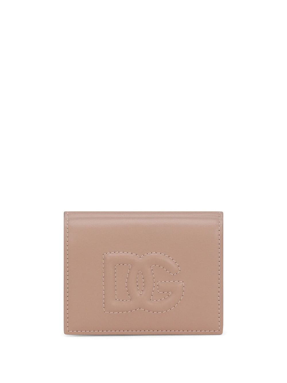 Dolce & Gabbana DG-logo leather folded wallet - Neutrals von Dolce & Gabbana