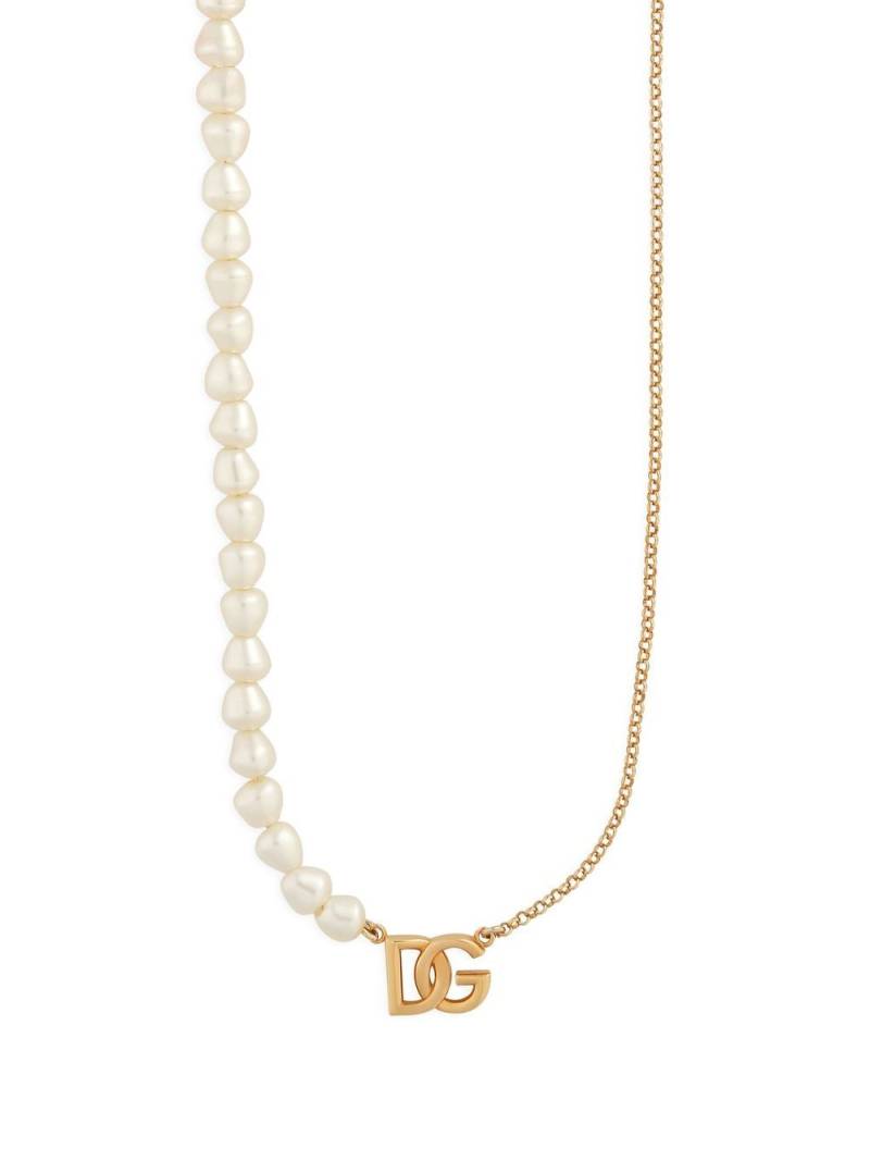 Dolce & Gabbana DG-logo chain-link necklace - Gold von Dolce & Gabbana