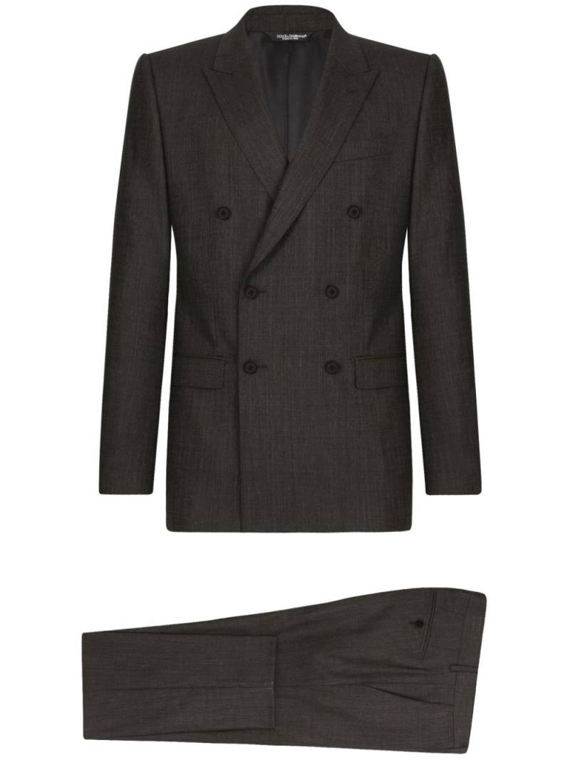 Dolce & Gabbana Double-breasted Martini suit - Grey von Dolce & Gabbana