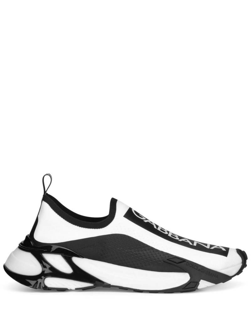 Dolce & Gabbana Fast mesh sneakers - White von Dolce & Gabbana