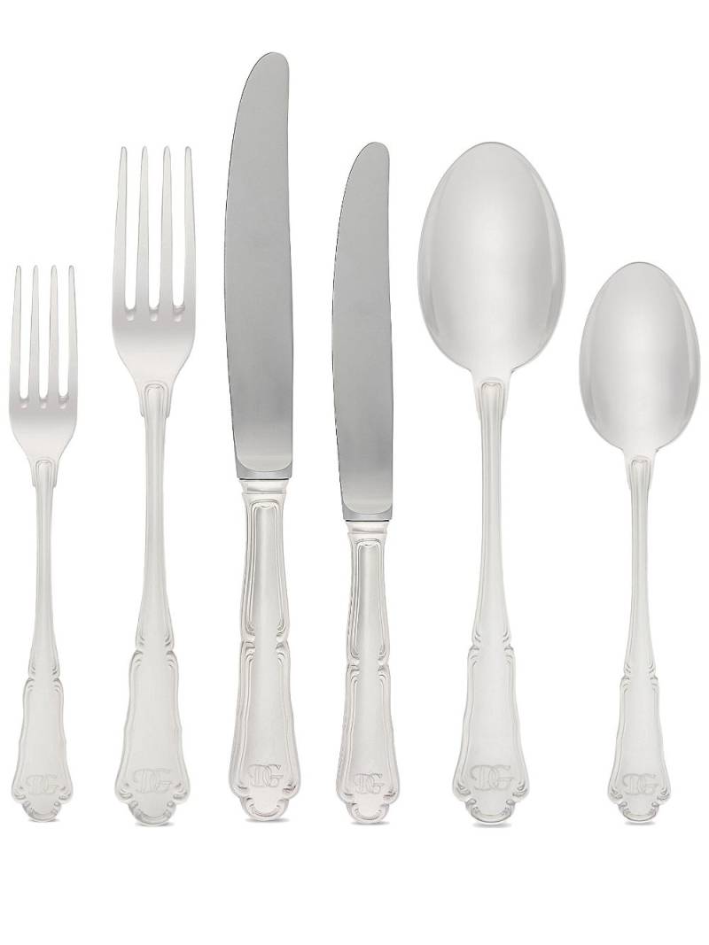 Dolce & Gabbana German Silver flatware (6-piece set) von Dolce & Gabbana