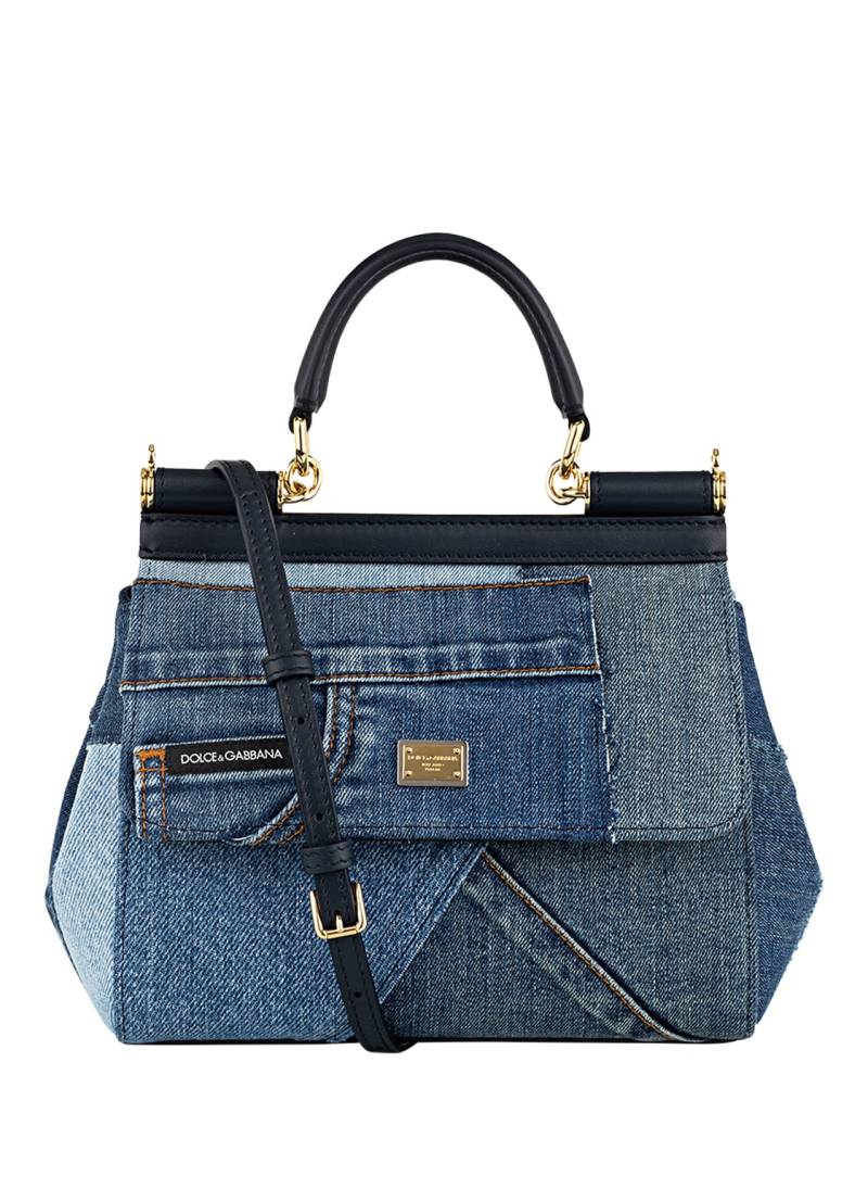 Dolce & Gabbana Handtasche Miss Sicily Denim blau von Dolce & Gabbana