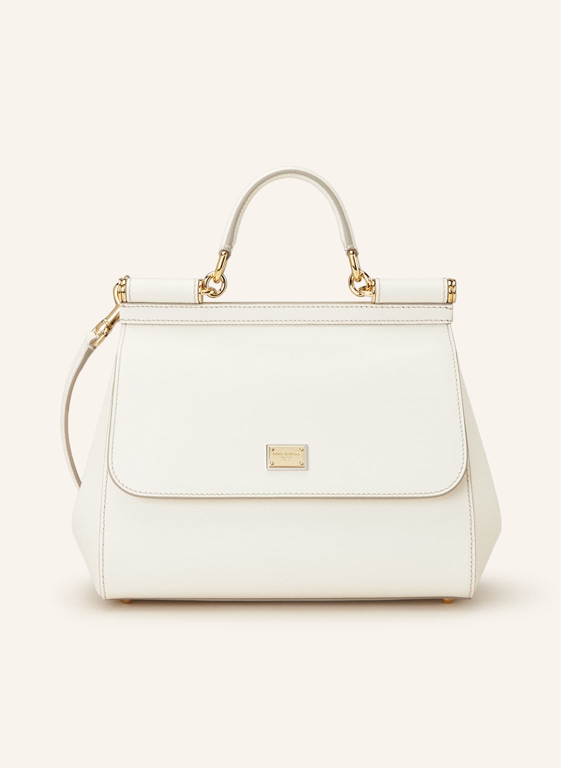 Dolce & Gabbana Handtasche Miss Sicily Medium weiss von Dolce & Gabbana