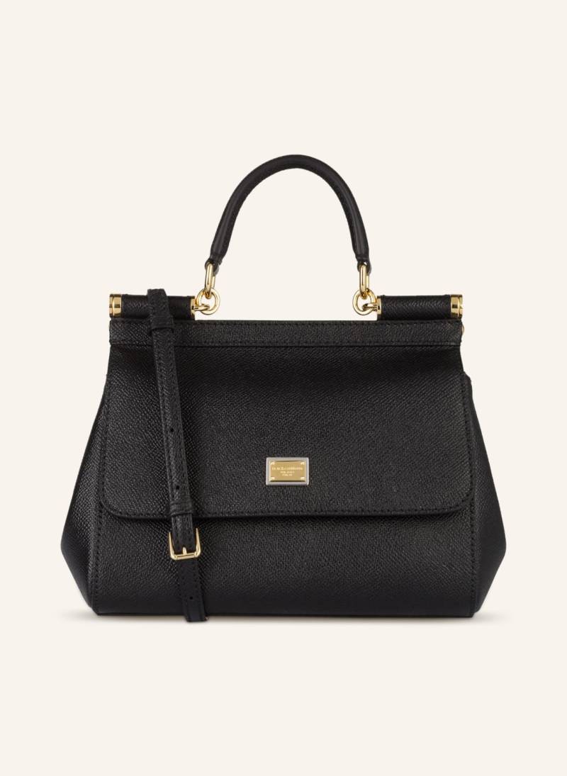 Dolce & Gabbana Handtasche Miss Sicily Mini schwarz von Dolce & Gabbana