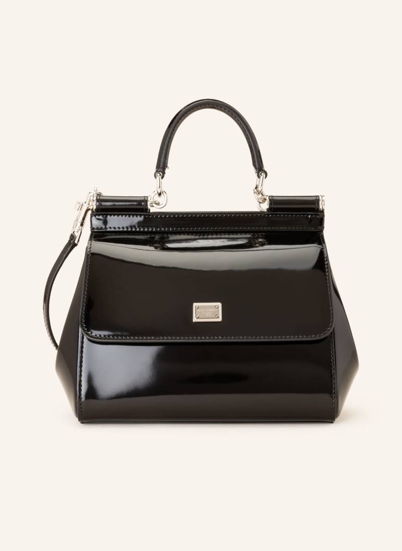 Dolce & Gabbana Handtasche Sicily schwarz von Dolce & Gabbana