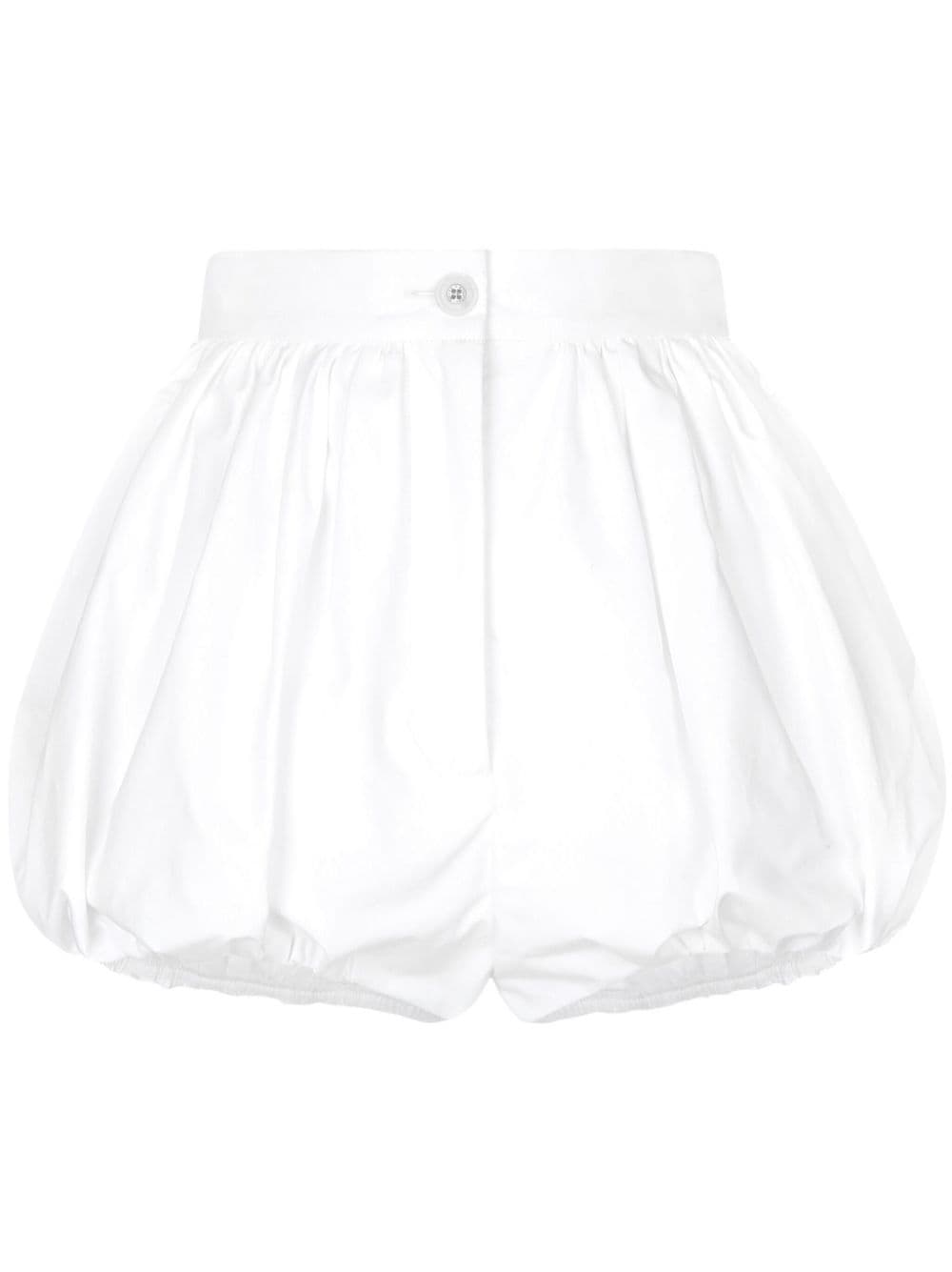 Dolce & Gabbana High-rise cotton shorts - White von Dolce & Gabbana