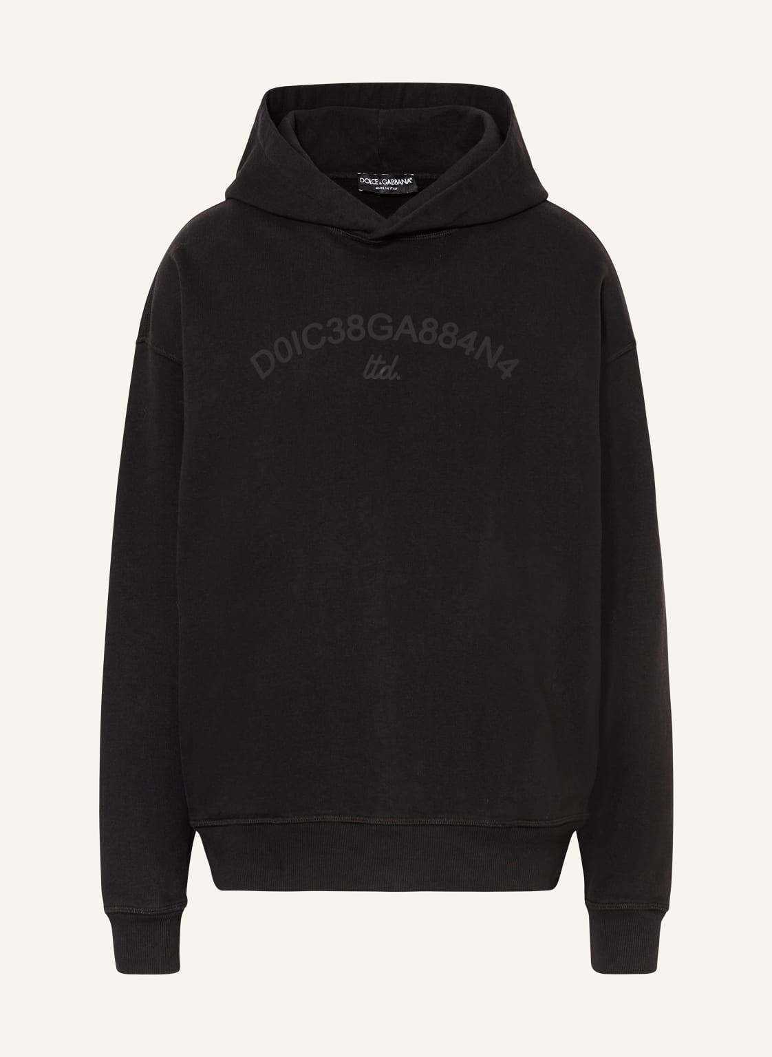 Dolce & Gabbana Hoodie schwarz von Dolce & Gabbana